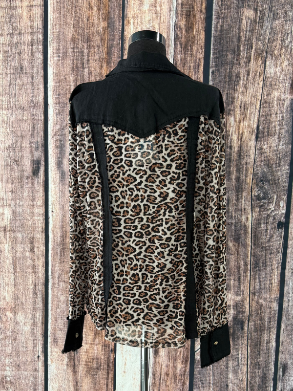 Adore Cheetah Print Top
