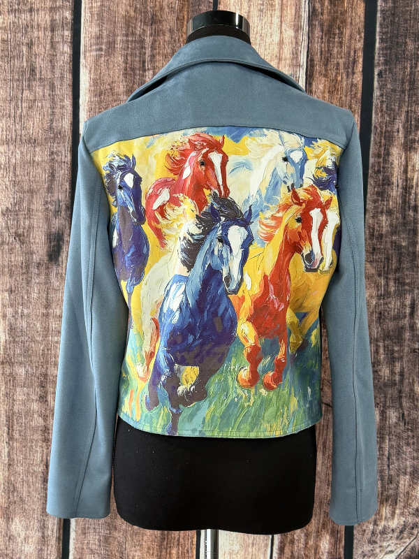 Way Blue Horse Herd Jacket