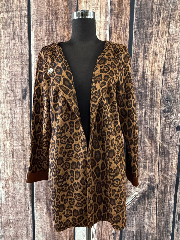 Adore Cheetah Long Printed Versatile Jacket