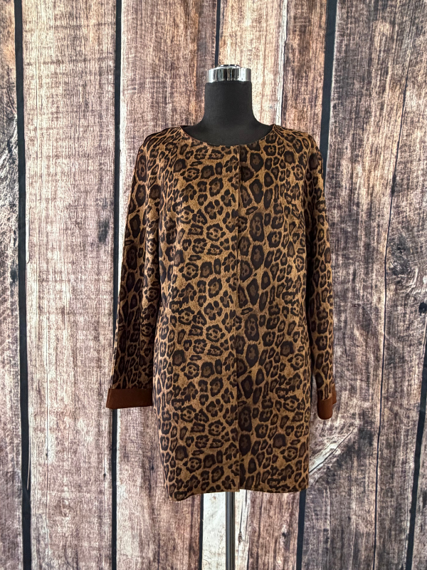 Adore Cheetah Long Printed Versatile Jacket