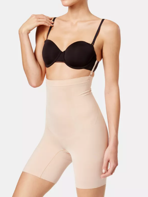 OnCore High-Waisted Mid-Thigh Short Soft Nude By Spanx