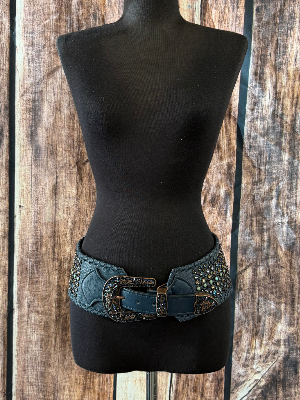 Navy & Bronze Kurtmen Belt
