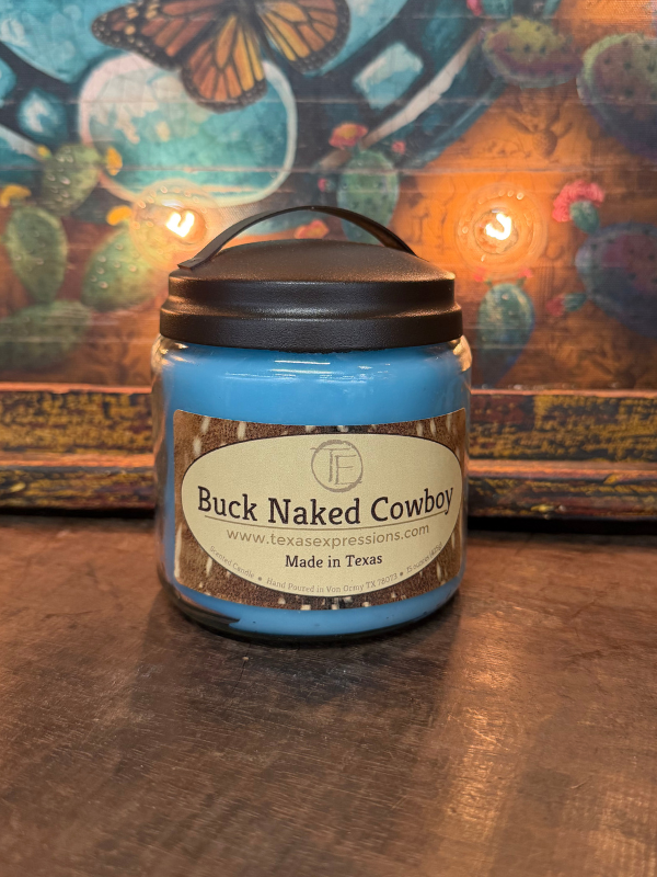 Buck Naked Cowboy By Texas Expressions