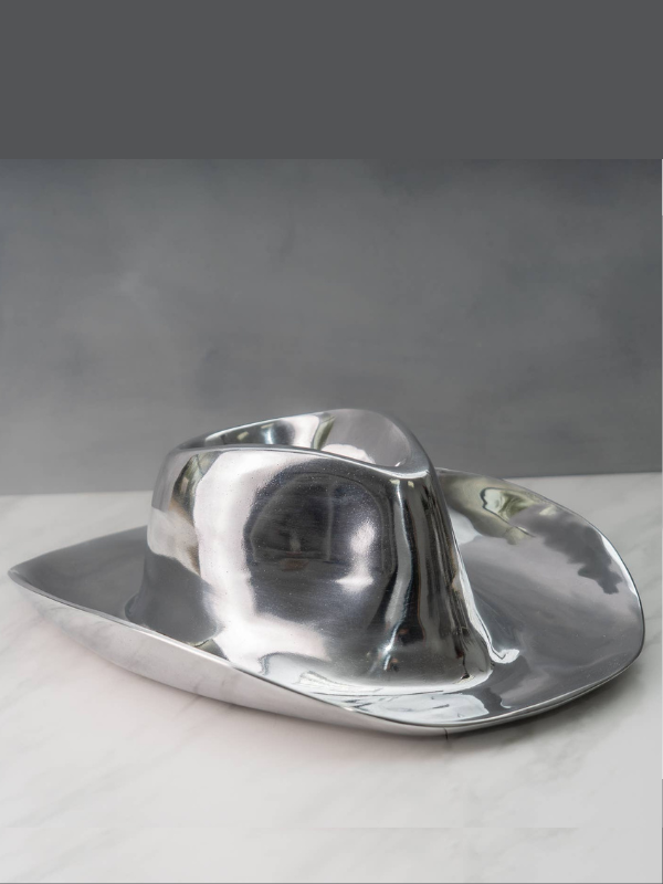 Cowboy Hat Snack Server Chip and Dip