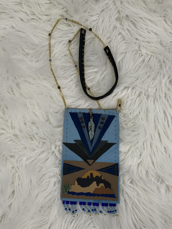 Desert Blues Cell Phone Crossbody