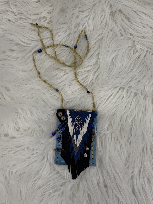 Navy Dreamcatcher Phone Crossbody