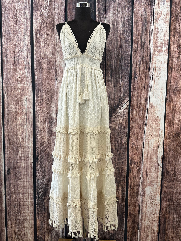 Ranee's - Ivory Lace Dress Denims & Diamonds Boutique Ranee's - Ivory Lace Dress Denims & Diamonds Boutique
