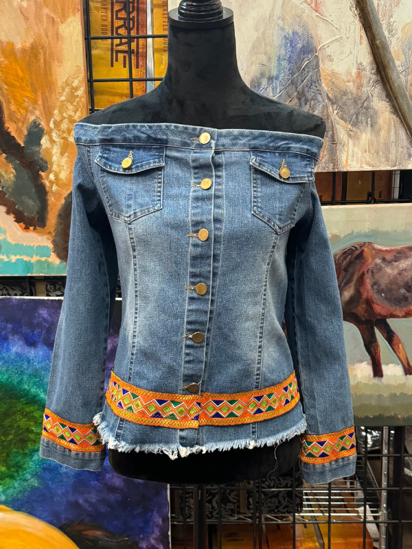 Denim Longsleeve Top by CornFed Cowgirl