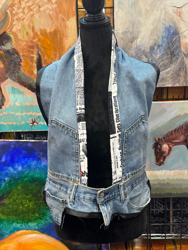 Denim Patchwork Top by CornFed Cowgirl