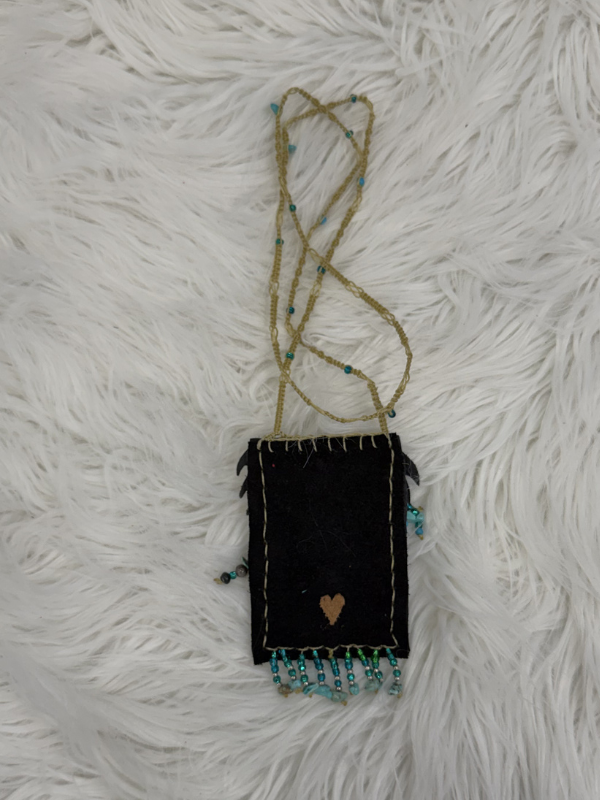 Eagle Turquoise with Beads Cell Phone Crossbody