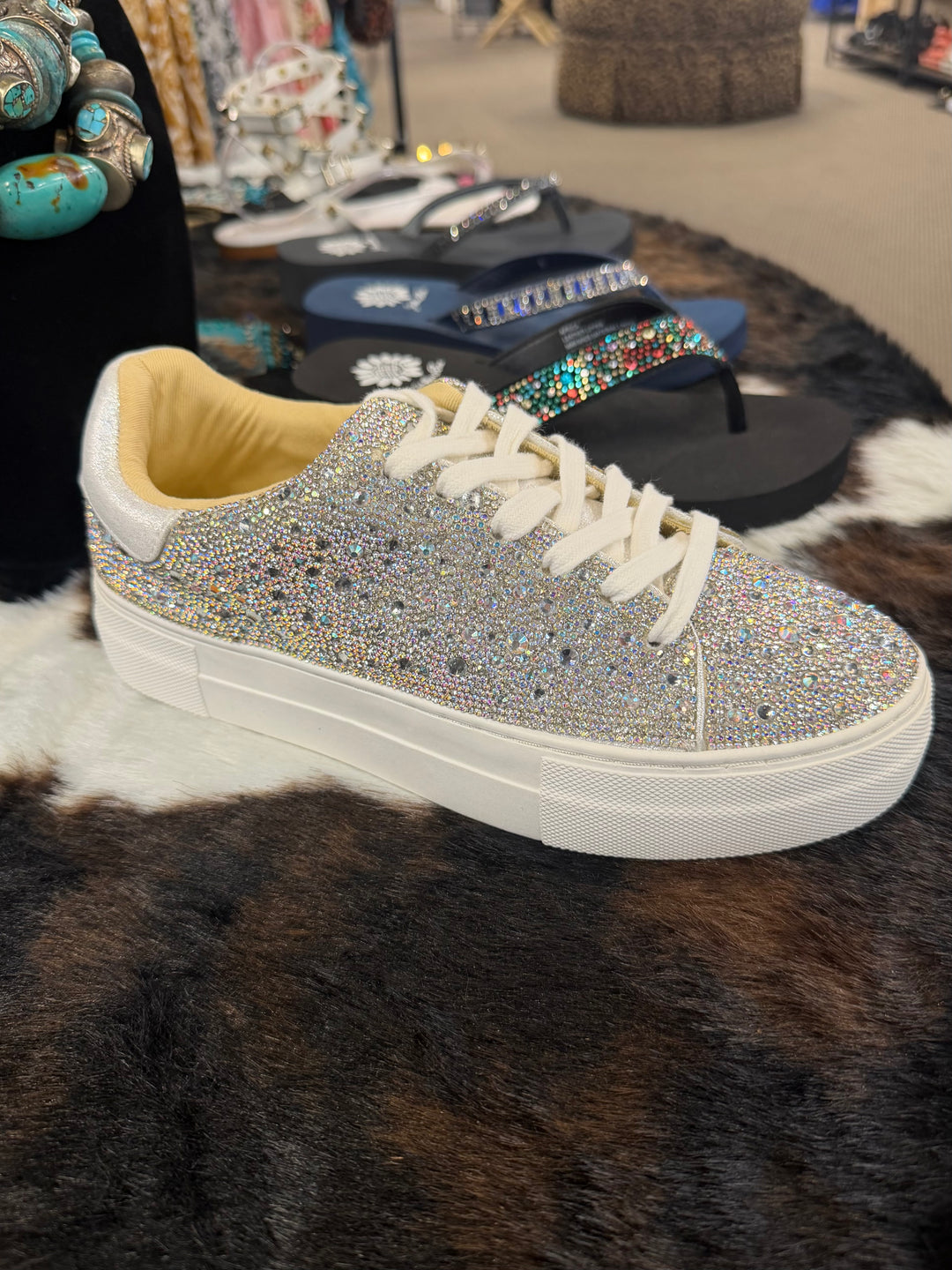 Rhinestone Sneaker