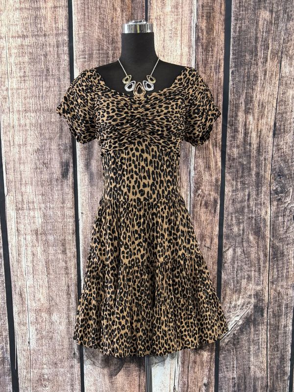 Cheetah Print Dress by Marrika Nakk