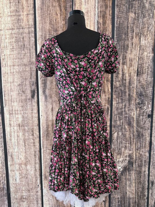 Rose Print Dress by Marrika Nakk