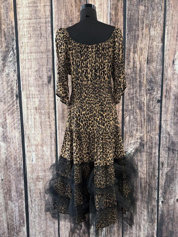Long Cheetah Print Dress by Marrika Nakk