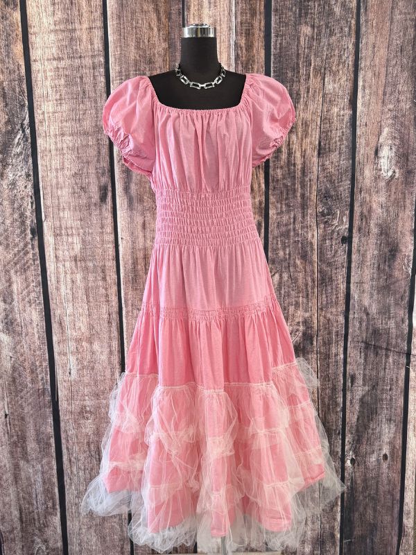 Long Pink Dress by Marrika Nakk