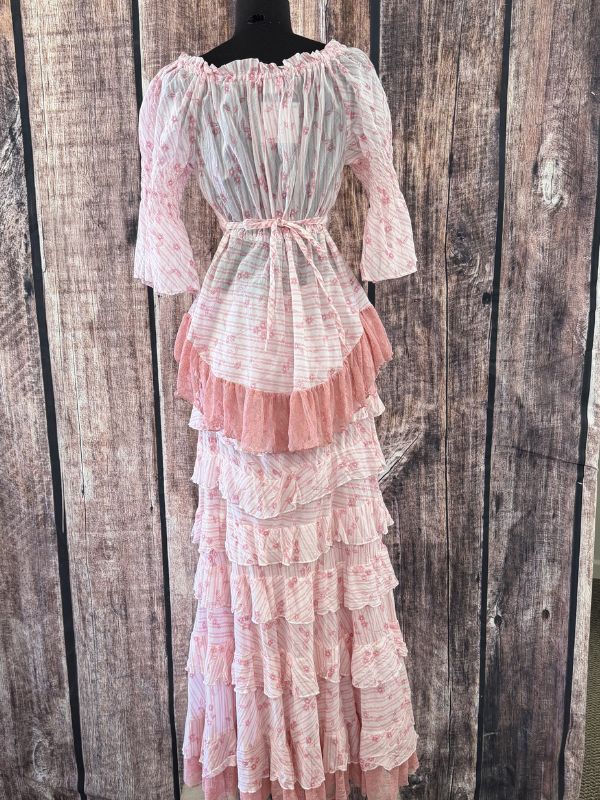 Long Pink Skirt by Marrika Nakk