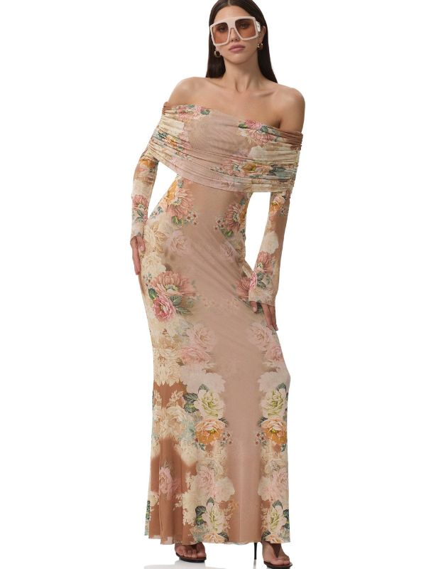 Thelma Dress - Honey Rose Frame