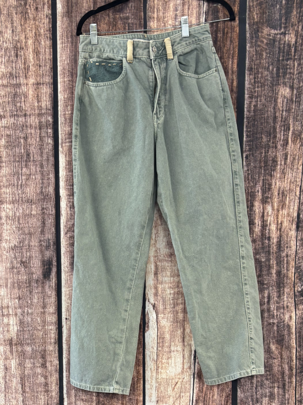 Grey Buck - Stitched Capri by Diane Grambo Leather Works