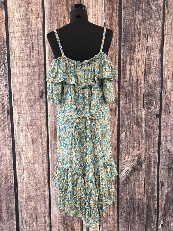Green Floral Dress by Marrika Nakk