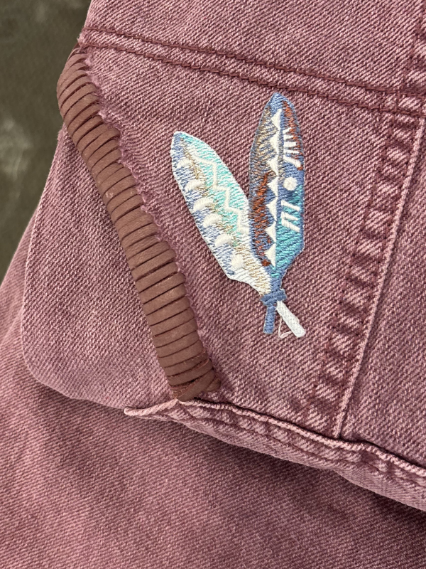 Feather Capri by Diane Grambo Leather Works