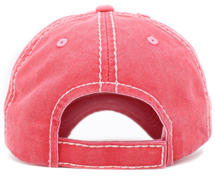 Be Kind Vintage Baseball Cap Light Blue