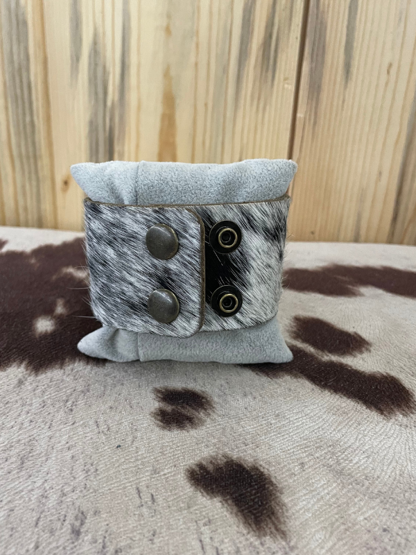 Grey Hide Bracelet by Keep It Gypsy