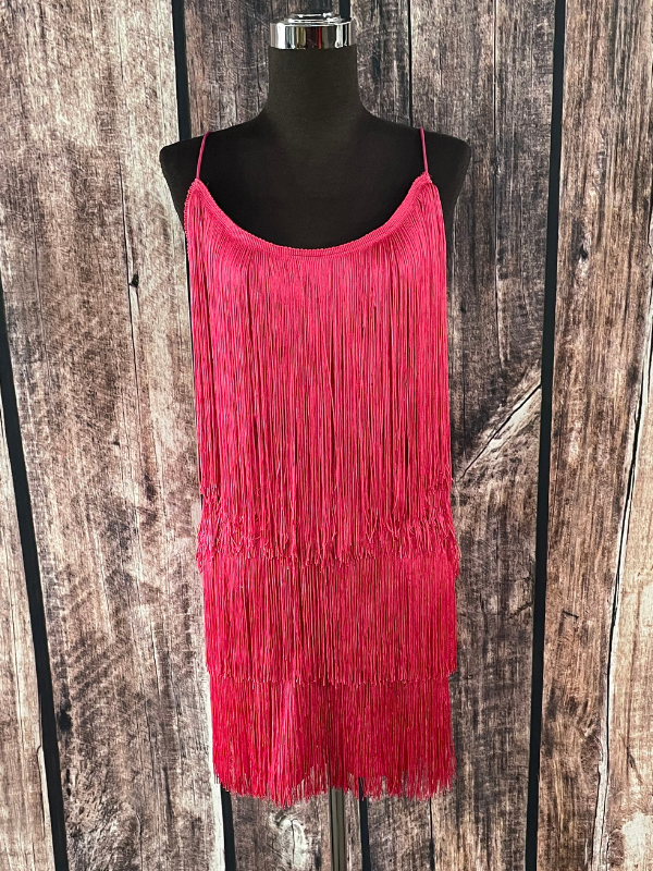 Pink Fringe Dress