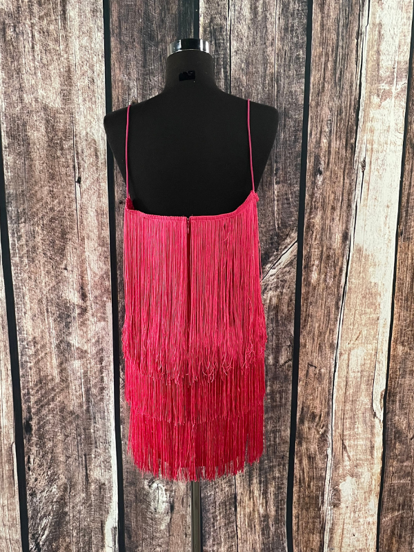 Pink Fringe Dress