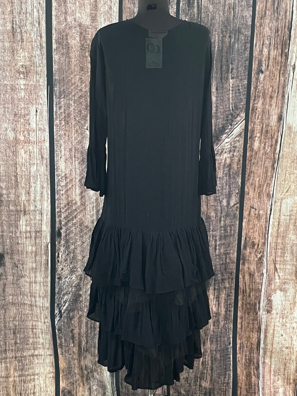 Black Sheer Duster by Marrika Nakk