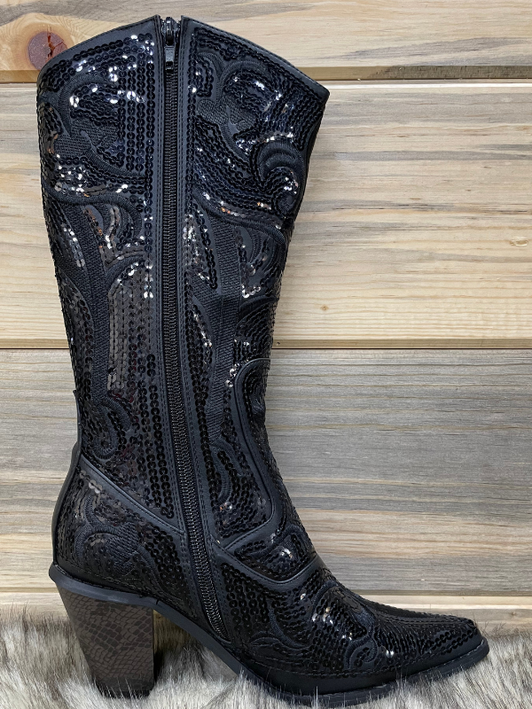 Helen's heart sequin boots hotsell