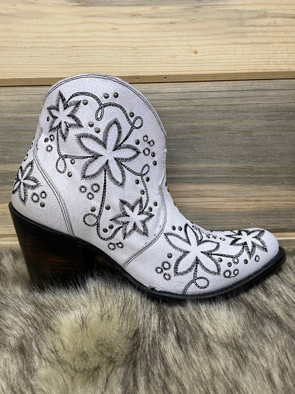 Caborca Silver Bootie