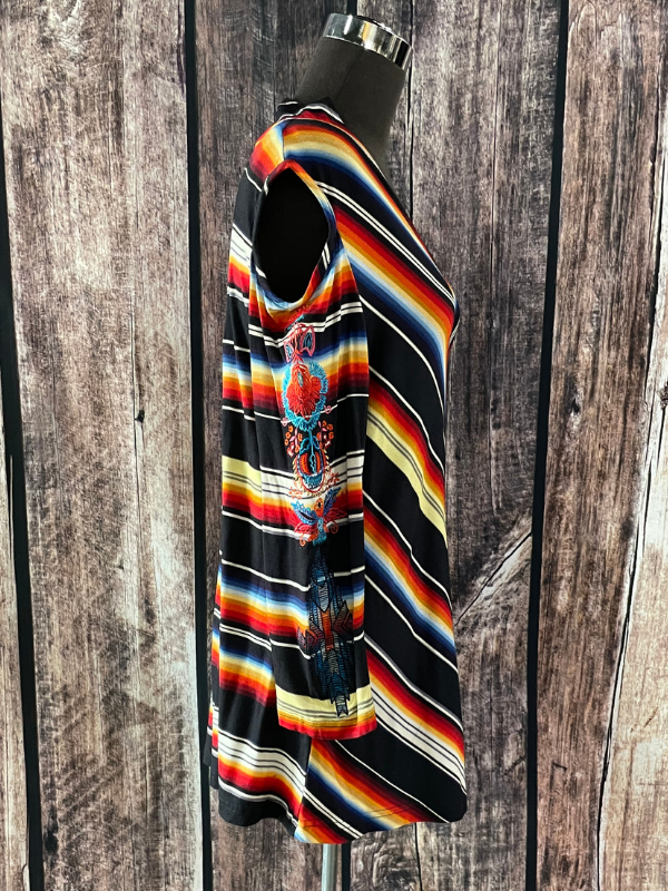 Vintage Collection Cold Shoulder Serape Top