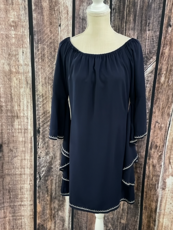 Navy Adrianna Dress by Rockwell Tharp