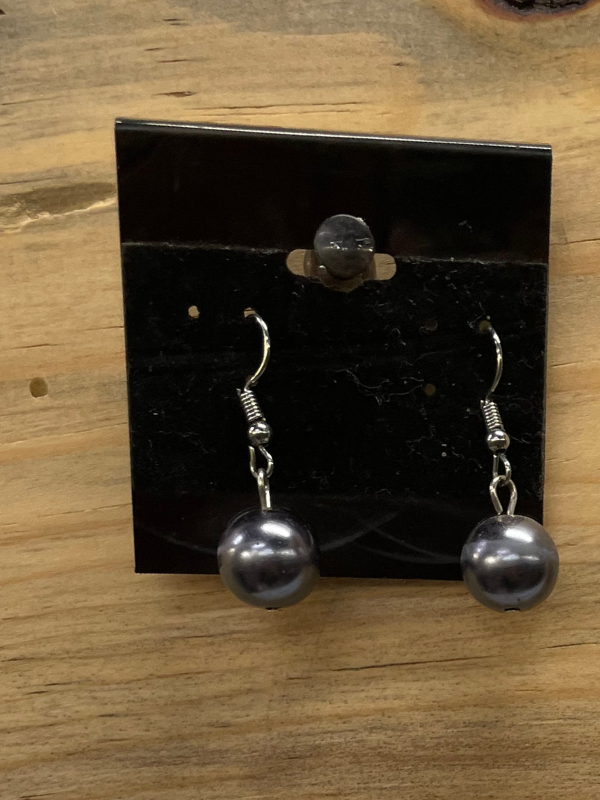 Pewter Earring