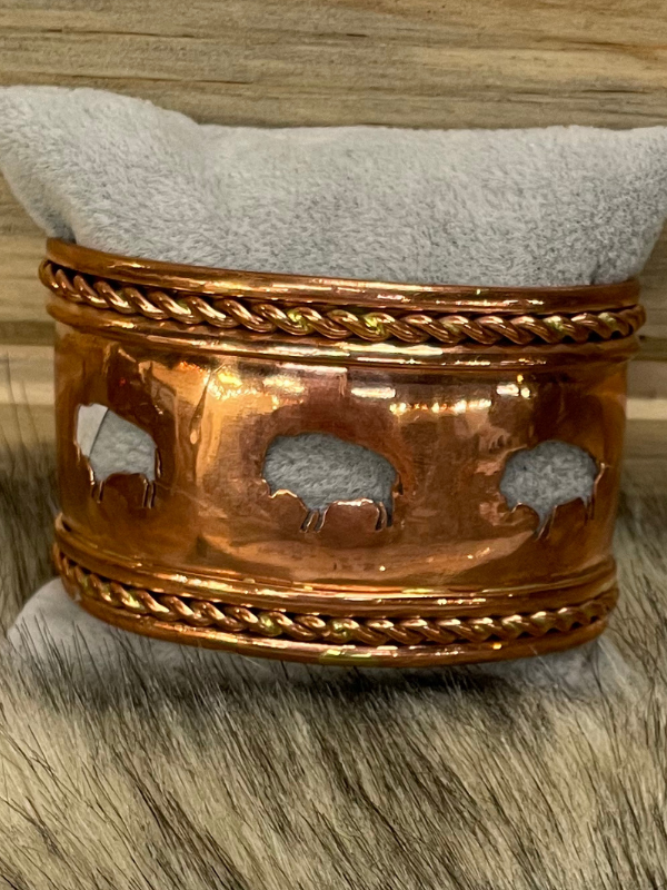 Ala Blanca Copper Buffalo Bracelet