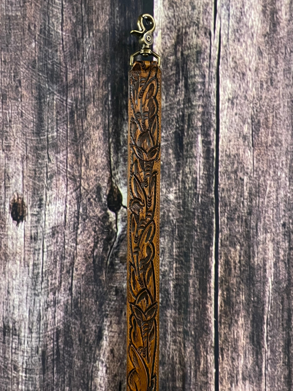 Purse Strap Tooled