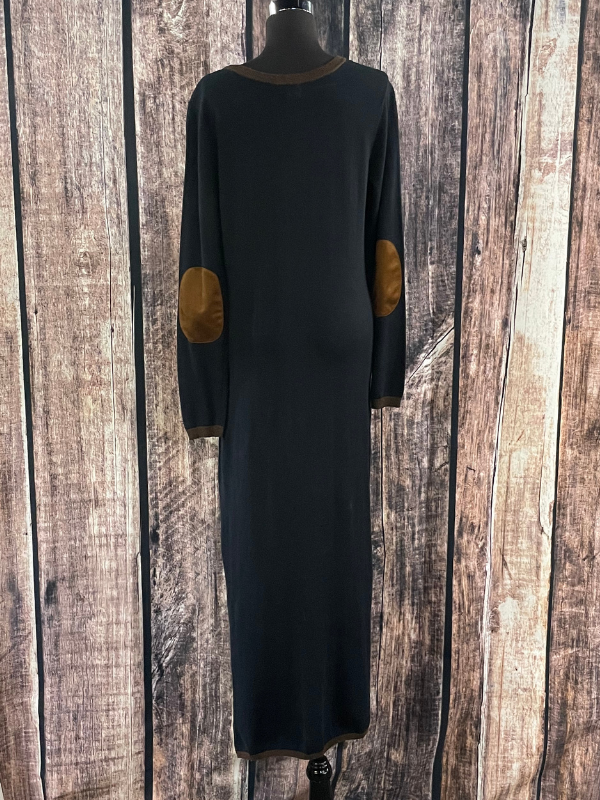 Black Long Tasha Polizzi Sweater Dress M