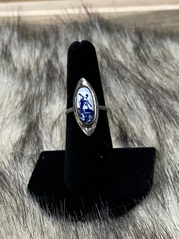 Vintage Sterling Windmill Ring – Denims & Diamonds Boutique