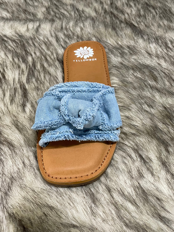 Yellow Box Daralie Denim Sandal