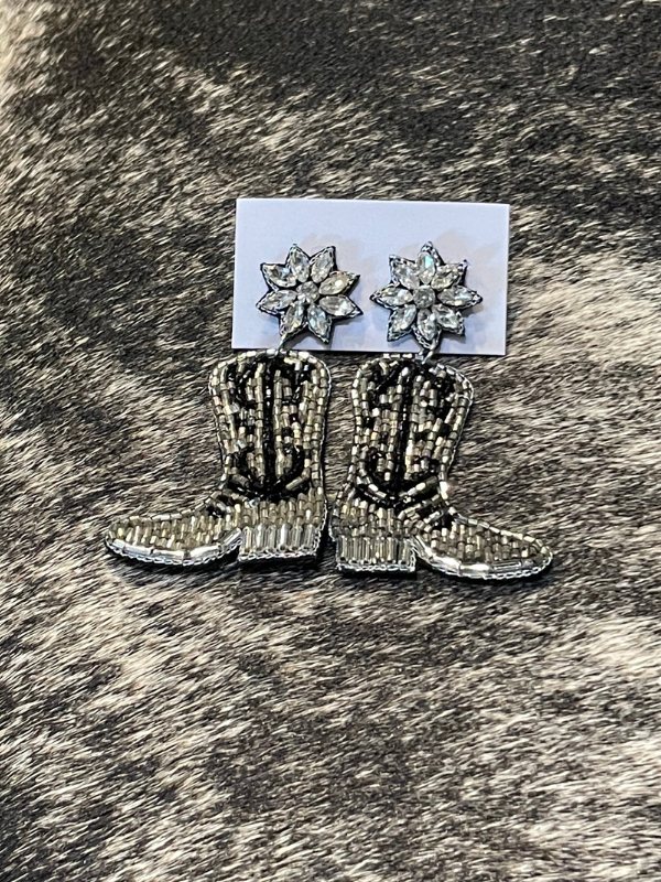 Boot Earrings