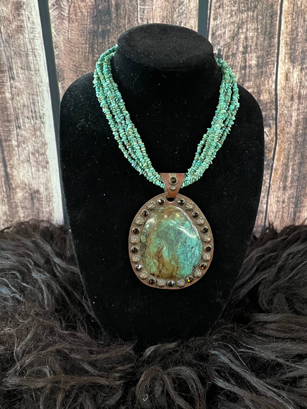 Kingman Turquoise Necklace