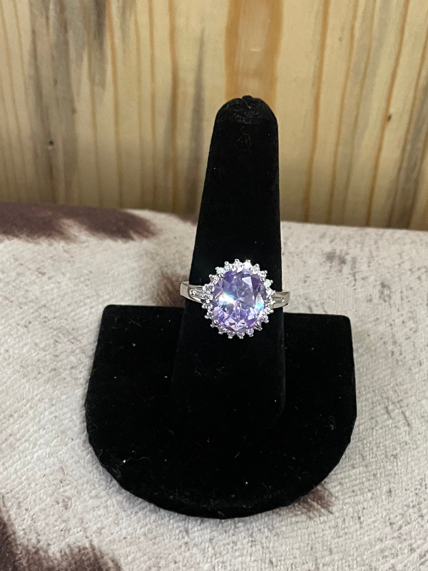 light purple ring